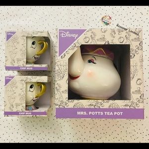 Beauty & Beast: Mrs. Potts and Chip Set